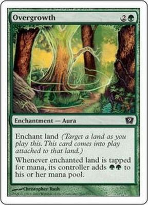 Overgrowth
MTG 9th Edition Singles