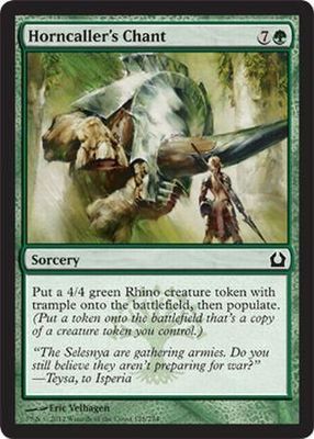 Horncaller&#39;s Chant 128/274 - Return to Ravnica Singles (Español)