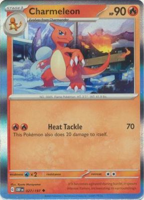 Charmeleon - 027/197 - Holo Promo
Charizard ex Premium Collection Box