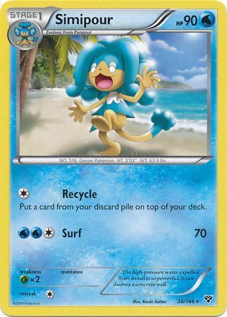 Simipour - 38/146 - Rare
XY (Base Set) Singles