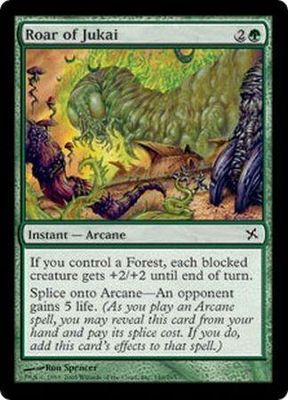 Roar of Jukai
Betrayers of Kamigawa Singles
