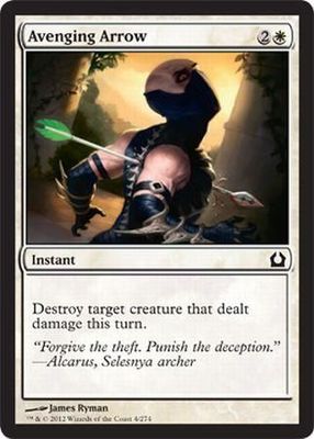 Avenging Arrow 4/274 - Return to Ravnica Singles (Español)