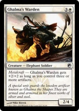 Ghalma&#39;s Warden
Scars of Mirrodin Singles(Español)