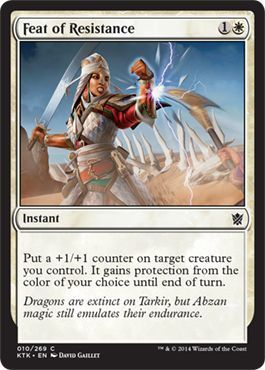 Feat of Resistance 010/269 Khans of Tarkir Singles
