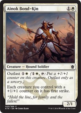 Ainok Bond-Kin 003/269
Khans of Tarkir Singles