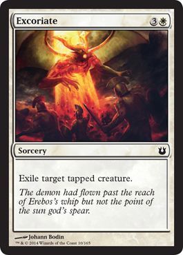 Excoriate Born of the Gods Singles (Español) FOIL