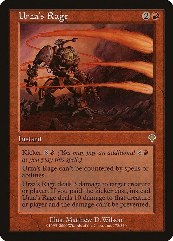 Urza&#39;s Rage - Invasion (INV)
Invasion *Danado*