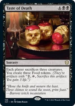 Taste of Death - Commander 2021 (C21) Commander 2021