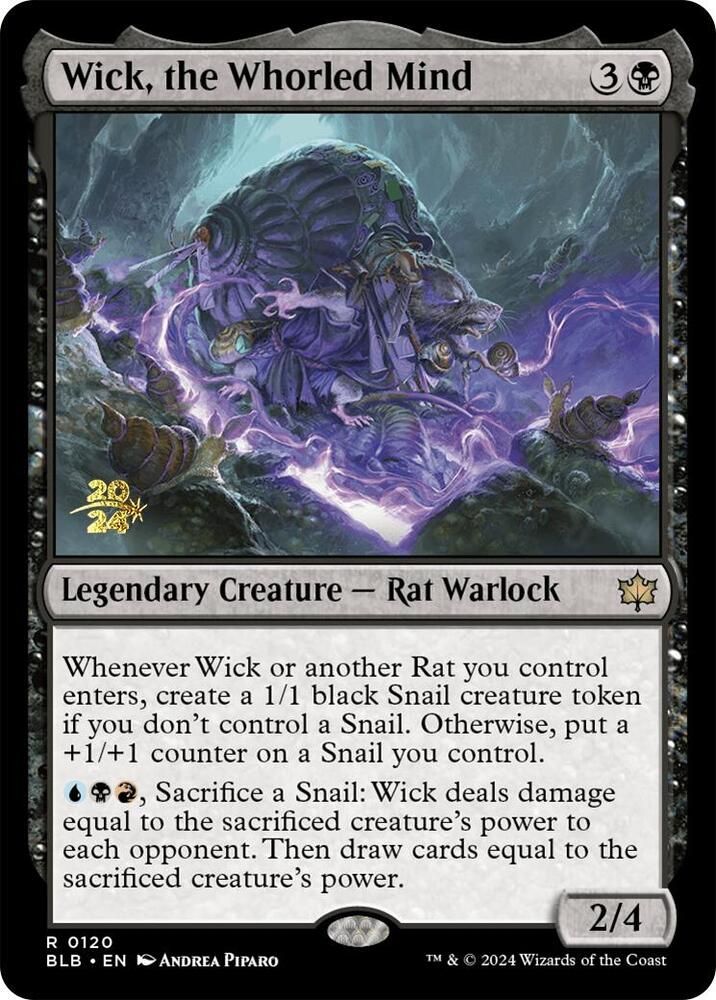 Wick, the Whorled Mind - Prerelease Cards (PRE) Prerelease Cards