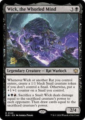 Wick, the Whorled Mind - Prerelease Cards (PRE) Prerelease Cards