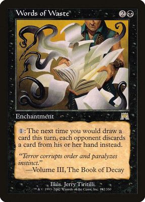 SJ Words of Waste - Onslaught (ONS)
Onslaught *Danado*
