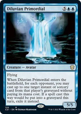 Diluvian Primordial 120
Commander 2021 Singles (Español)