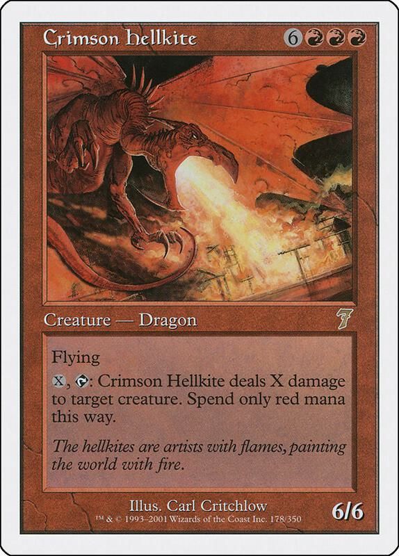 Crimson Hellkite - 7th Edition (7ED) 7th Edition
