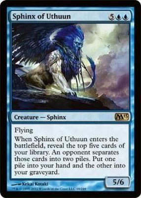 Sphinx of Uthuun
Magic 2013 (M13) Singles (Español)