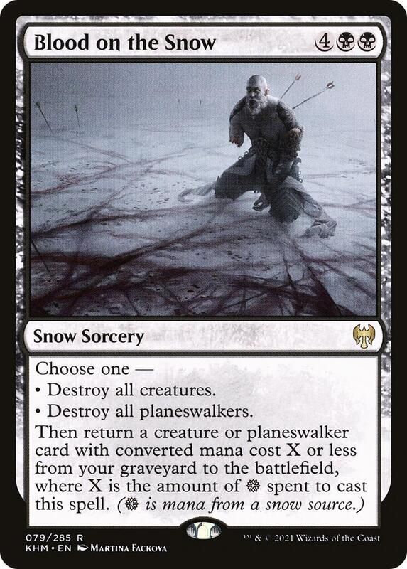 Blood on the Snow - Kaldheim (KHM)
Kaldheim