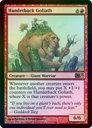 Hamletback Goliath - Foil
Magic 2013 (M13) Foil Singles (Español)
