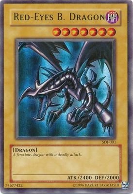 Red-Eyes B. Dragon - SDJ-001 - Ultra Rare Unlimited Starter Deck: Joey [SDJ] Unlimited Singles *Danado*