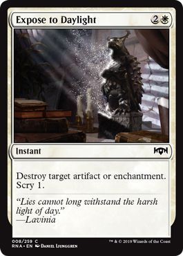 Expose to Daylight 008/259 -  Ravnica Allegiance Singles (Español)