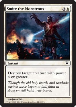 Smite the Monstrous 33/264 - Innistrad Singles (Español)