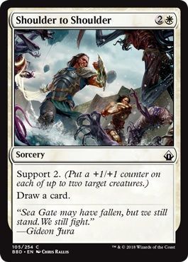 Shoulder to Shoulder 105/254 - Battlebond Singles