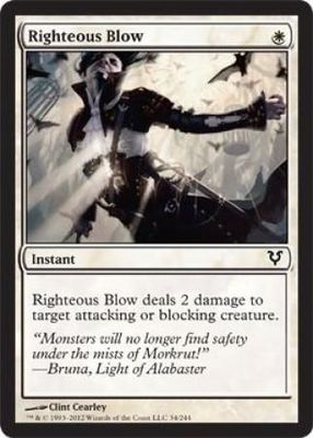 Righteous Blow
Avacyn Restored Singles