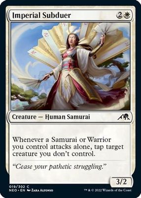 Imperial Subduer 019/302 - Kamigawa Neon Dynasty Singles (Español)