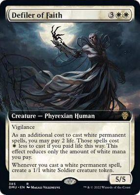 Defiler of Faith (Extended Art) - Dominaria United (DMU)
Dominaria United