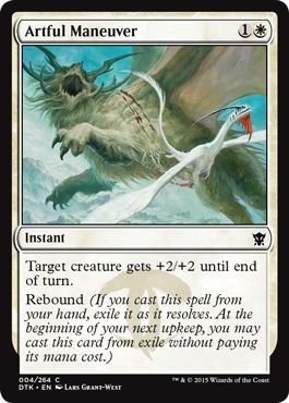 Artful Maneuver 004/264
Dragons of Tarkir Singles