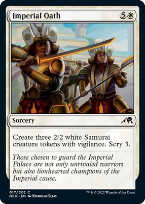 Imperial Oath 017/302 - Kamigawa Neon Dynasty Singles