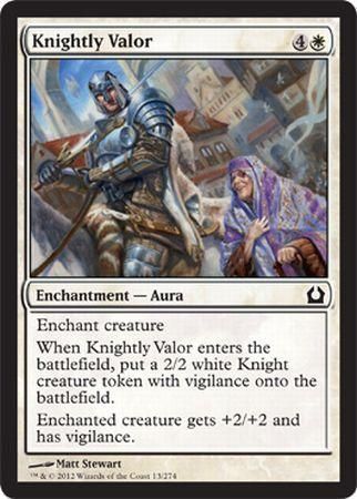 Knightly Valor 13/274 - Return to Ravnica Singles (Español)
