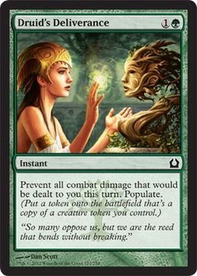 Druid&#39;s Deliverance Return to Ravnica Singles (Español)