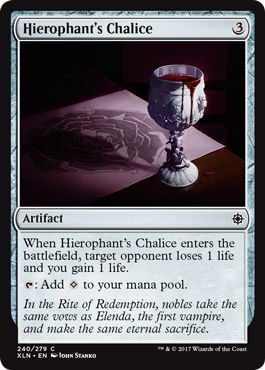 Hierophant&#39;s Chalice 240/279 Ixalan Singles