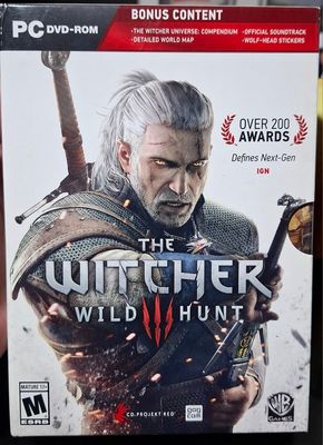 BA13 The Witcher 3 Wild Hunt PC Game Usado Completo