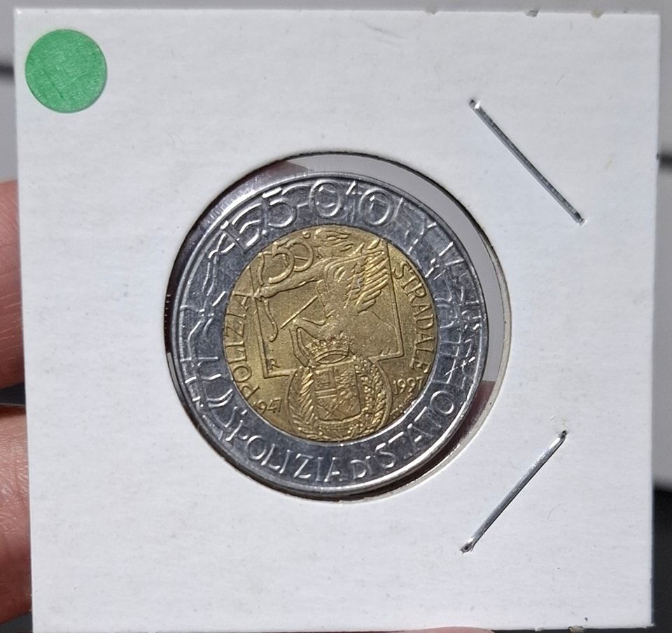 BA13 Moneda Polizia d Statio