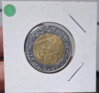 BA13 Moneda Polizia d Statio