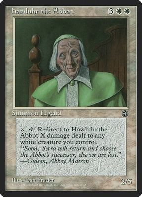 Hazduhr the Abbot - Homelands (HML)
Homelands
