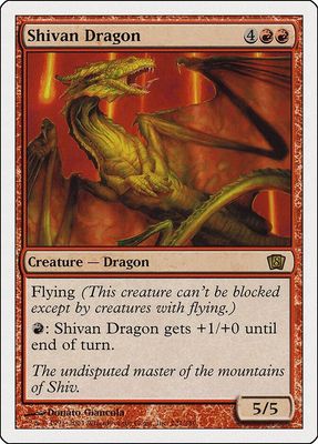 Shivan Dragon - 8th Edition (8ED)
8th Edition