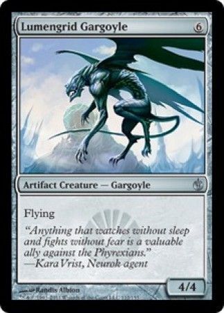 Lumengrid Gargoyle
Mirrodin Besieged Singles(Español)