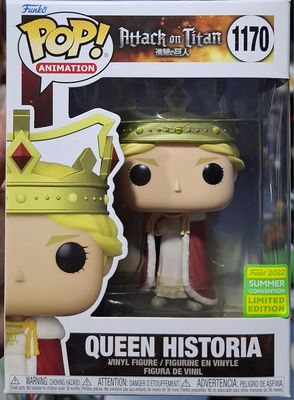SJ Queen Historia Figura Funko Pop Attack on Titan FIgura