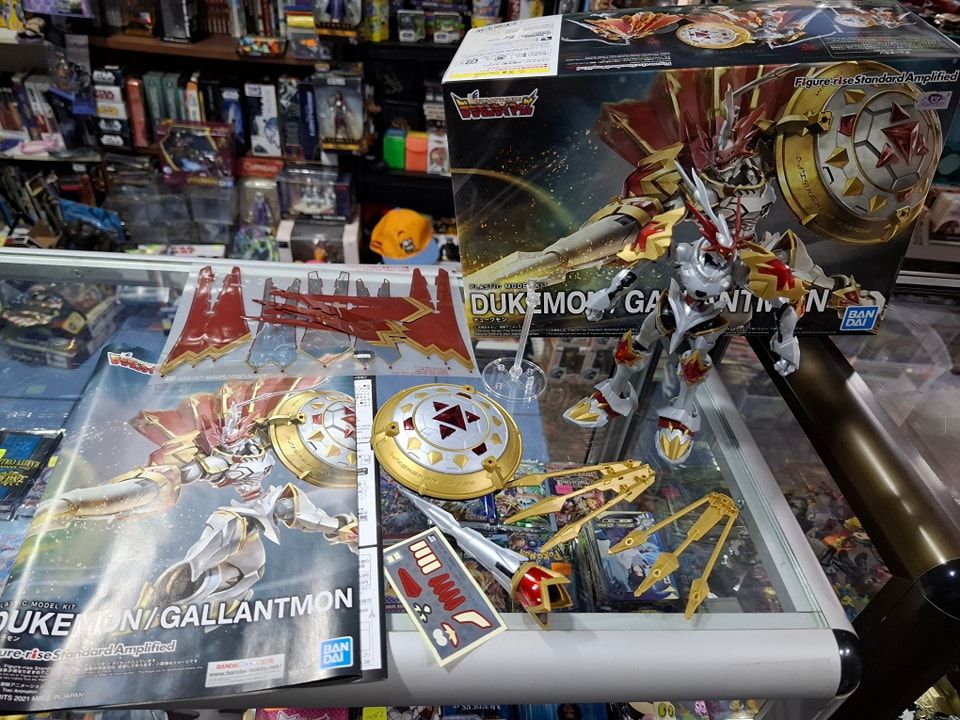 SJ Dukemon Figura Gallantmon Digimon Figura