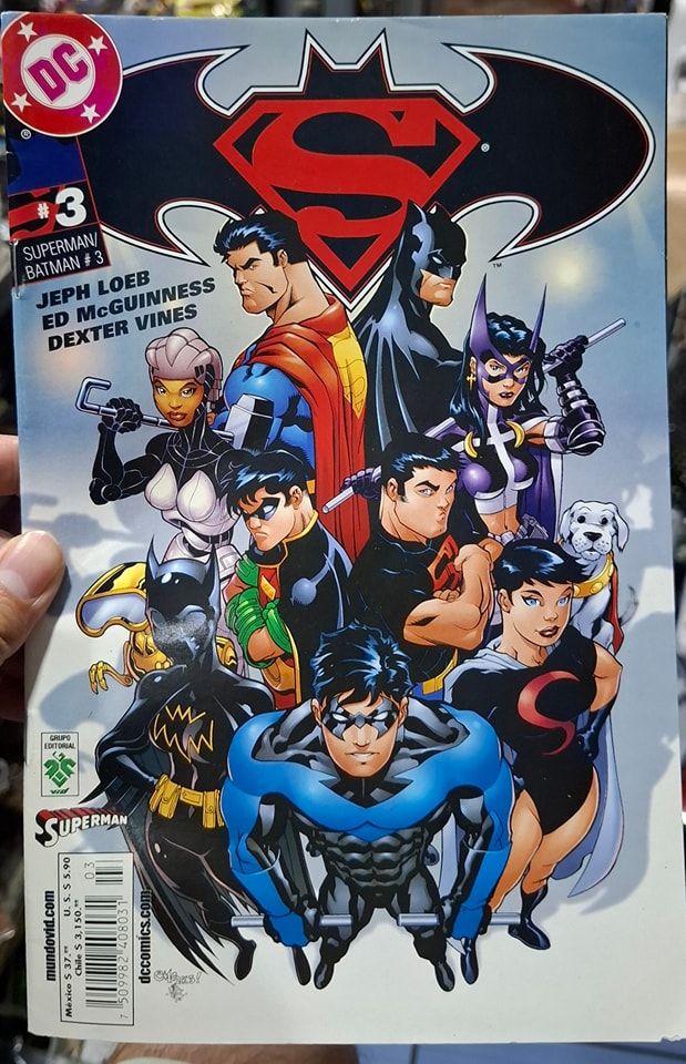 BA13 Superman Batman Issue 3 DC Comics Espanol