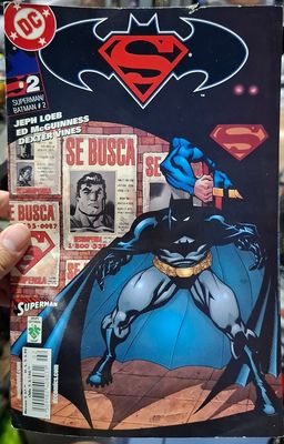 BA13 Superman Batman Issue 2 DC Comics Espanol