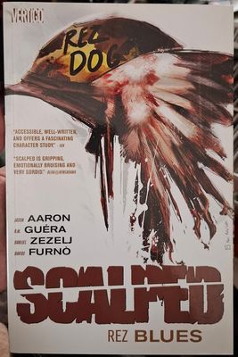 BA14 Scalped Rez Blues TP Vertigo Comics Ingles