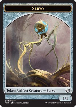 Servo Token 004 - KLD
Kaladesh Singles