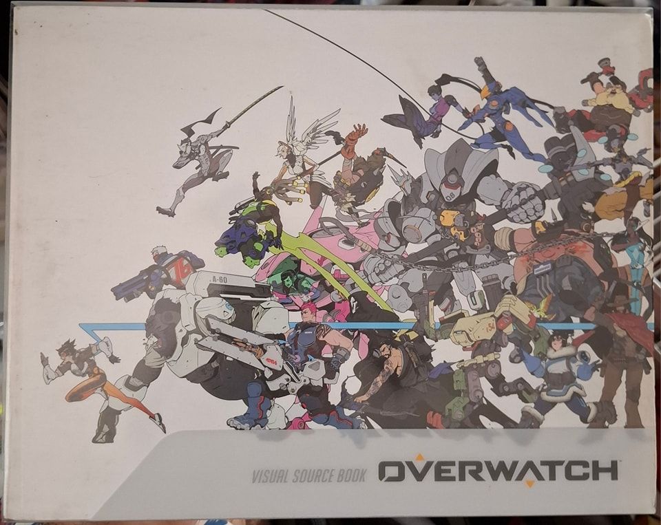SHSJ Visual Scource Book Overwatch Artbook Libro de Arte Art Book