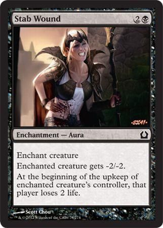 Stab Wound 78/274 - Return to Ravnica Singles (Español)