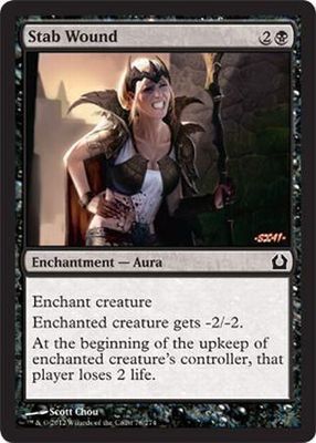 Stab Wound 78/274 - Return to Ravnica Singles (Español)