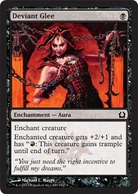 Deviant Glee 65/274 - Return to Ravnica Singles
