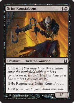 Grim Roustabout Return to Ravnica Singles (Español)