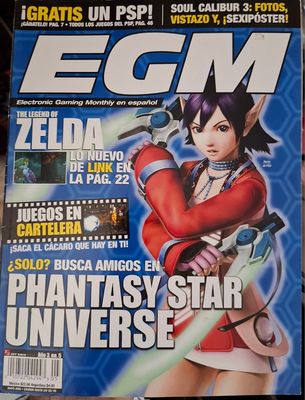 BA14 EGM Ano 3 Numero 5 Phantasy Star Universe